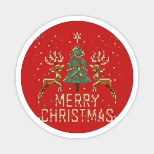 Merry Christmas Filthy Animal  Sweater Magnet